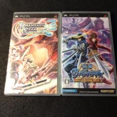 ★PSP★ファンタシースターポータブル 戦国BASARA 計2本