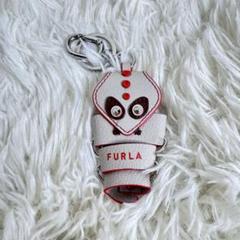 美品 FURLA フルラ MAN CAMOUJUNGLE キーリング