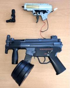 東京マルイ 電動ガンH&K MP5 クルツ&MP5用メカボックス　ジャンク品 東京マルイ 電動ガンH&K MP5 クルツ&MP5用メカボックス ジャンク