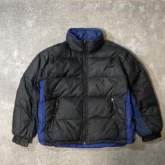 90s old guess ダウンジャケット　中綿　ドローコード　肉厚