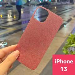 iPhone13 インナーシート お洒落 キラキラ 可愛い ラメ 人気 レッド