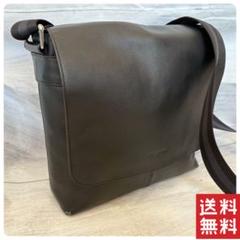 COACH レザー ショルダーバッグ ブラック スモール メッセンジャー