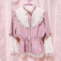 Swankiss スワンキス ブラウス ピンク レース 量産型 ガーリー 姫系 2025年最新】スワンキス ブラウスの人気アイテム - メルカリ