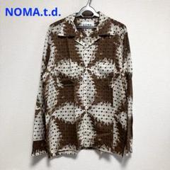 週末値下げ！NOMA オーバーサイズ ポリエステルシャツNOMA t.d. セール】NOMARHYTHM TEXTILE | 〈別注〉オープンカラー 半袖