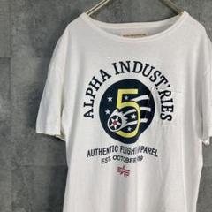 送料込★ALPHA INDUSTRIES★Tシャツ Hornets Aop Tシャツ Alpha Industries セール ALPHA アルファ 半袖ポロシャツ FLIGHT