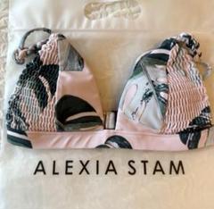 ALEXIASTAM 花柄セパレート　Sサイズ ALEXIA STAM 花柄上下セット水着 - メルカリ