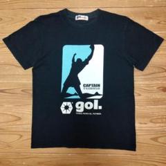 gol. ゴル キャプテン翼 コラボTシャツ ブラックTシャツのサムネイル