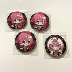 AMPTAK けちゃ デフォ 缶バッジ 4個
