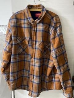 Supreme Pile Lined Plaid Flannel L ネルシャツのサムネイル