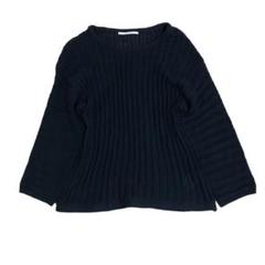 美品★アーバンリサーチ ワッフルニット★リブ 紺