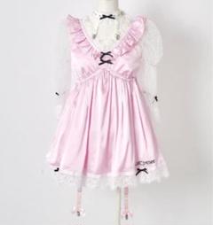 アバンチュウム Dot tulle & ribbon satinbabydoll アバンチュウム Dot tulle & ribbon satinbabydoll