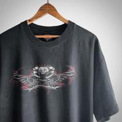 90s ハーレーダビッドソン 両面プリントTシャツ ブラック USA製　XL