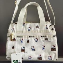 アルパカ LeSportsac ハローキティ50周年コラボ 50周年を迎えるHello KittyとLeSportsacのコラボレーションが