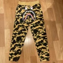 A・BATHING APE エイプ スウェット パンツ カモフラ シャークのサムネイル