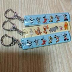 ディズニーランド キーホルダー レトロ レア Pooh ミッキー 魔法使い
