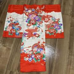 【美品】子供用着物　長襦袢付セット　七五三　お宮参り　ひな祭り