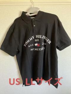 TOMMY HILFIGER ブラック ポロシャツ
