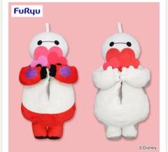 【新品未使用】【2体セット】ベイマックス ティッシュケース ハートがいっぱい