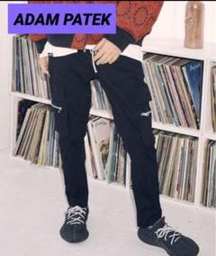 ADAM PATEK アダムパテック カーゴパンツ ブラック