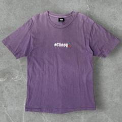 【希少デザイン】Stussy ステューシー チェリー刺繍 センターロゴTシャツ