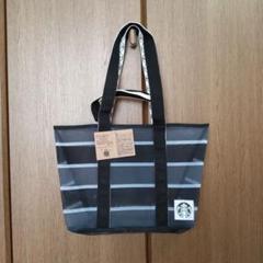 台湾 スターバックス Starbucks 2way メッシュトートバッグ Starbucks スターバックス ☆ 漁網 メッシュ バッグ 黒☆ 台湾