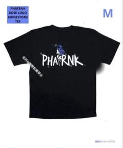 大好き ファットランク Mサイズ ブルー Tシャツ ラインストーン ローズ トップス