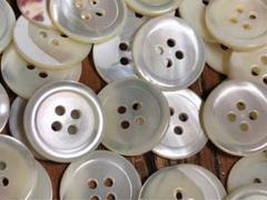 高瀬貝ボタン 15mm 50個セット