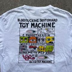 TOY MACHINE グラフィックTシャツ ホワイト