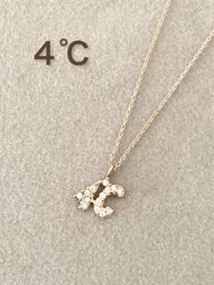 4℃ K10 PG ロゴネックレス