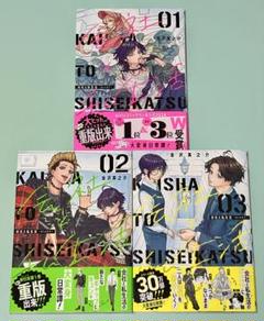 コミック（漫画）24冊セット 1.2.3巻 3冊セット 会社と私生活―オンとオフ― 金沢真之介 全巻帯