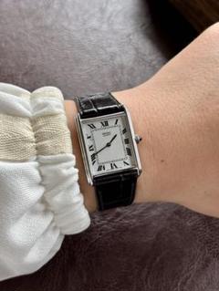 SEIKO TANK 2620-5580 ヴィンテージ 稼働品 美品 Ultra RARE Men's Vintage 1980's Gold Plated Watch SEIKO