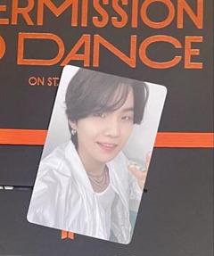 BTS PTD PERMISSION TO DANCE ユンギ　SUGA トレカ