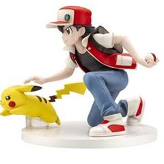【新品未開封】 フィギュア レッド & ピカチュウ ポケモン センター