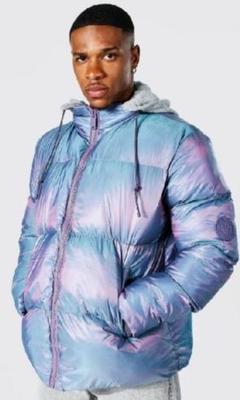Boohoo 2トーン ダウン ブルー パープル 青 紫 新品 未使用のサムネイル