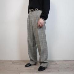 RRL チェック柄 スラックス ②ウエスト33インチ ヴィンテージ 90年代 90s ラルフローレン アメリカ製 パンツ |ヴインテージ