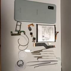 AQUOS wish3 ボディ　バッテリー　SIMトレイ　カメラ　分解キット付