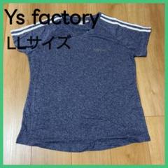 Y's ワイズ 半袖カットソー ドット柄 アシンメトリー サイズ２ 日本製 Y's ワイズ 半袖カットソー ドット柄 アシンメトリー サイズ2