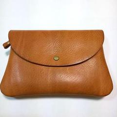 レア❤素敵な風合い✨analogicoアナロジコ 通帳ポーチ バッグ ナチュラル
