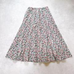 fig London 花柄スカート fig London 小花柄マーメイドロングスカート