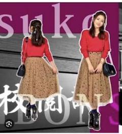 石原さとみさん『地味にスゴイ』ブルゾ♡ダルメシアン2wayスカート