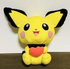 ポケットモンスター　サン&ムーン　もぐもぐタイム　めちゃでかピチューぬいぐるみ