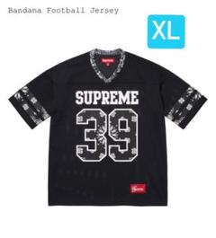 Supreme Bandana Football Jersey Black XLのサムネイル