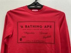 A BATHING APEア ベイシング エイプ APEE長袖シャツ SHORT