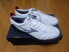 【新品未使用】ミズノ・モレリアトレーニングシューズ白27.5センチ MIZUNO モレリア TF クロス サッカー トレーニングシューズ