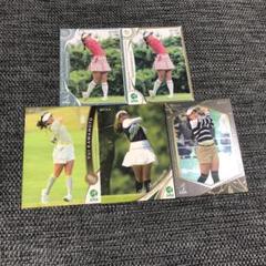 JLPGA公式SEASON FINALE 2024選手応援タオル ／ 河本結 選手応援タオルに、S.ランクン、原英莉花、河本結、稲見萌寧の4