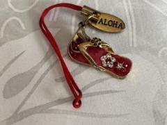 Hawaii ビーチサンダル ストラップ アクセサリー ALOHA チャーム