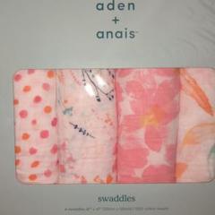 未開封　aden+anais　クラッシック　スワドル　オレンジ