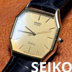 A17 希少 稼動品 SEIKO quartzスクエア型 80年代ヴィンテージ A87 希少 稼動品 SEIKO DOLCE スクエア型 80年代ヴィンテージ