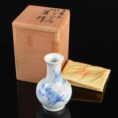 茶道具　三浦篤造　青華　坂田習軒画　蟹文　箸瓶　共布共箱　V　R5568 m13107046386_1.jpg?1678416298