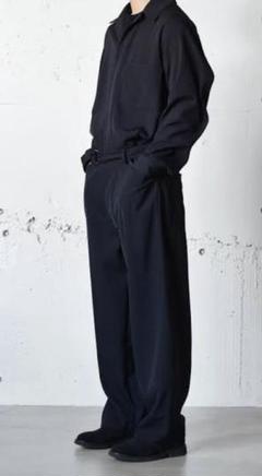 2022年最新】comoli ウールギャバ オールインワンの人気アイテム 最新・限定通販 comoli 2018AW ウールギャバジン オールインワン コモリ オーバーオール